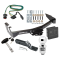 Custom Fit Trailer Hitch Wiring Harness (Plug & Play) 2" Drop Ball-Mount w/ Pin/Clip 2" Chrome Ball Security Lock Pin Rubber Hitch Plug Cover Installation Hardware Installation Instructions 41533 118328 23 63845 580407 7010 Draw-Tite Traile Trailer Tow Hitch For 94-98 Dodge Van B150 B1500 B250 B2500 B350 B3500 Deluxe Package Wiring 2" Ball and Lock