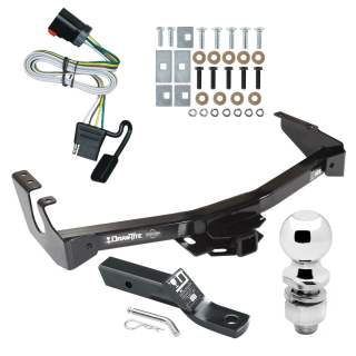 Custom Fit Trailer Hitch Wiring Harness (Plug & Play) 2" Drop Ball-Mount w/ Pin/Clip 2" Chrome Ball Installation Hardware Installation Instructions 41533 118368 23 63845 Draw-Tite Trailer Tow Hitch 99-00 Dodge Van Ram 1500 2500 3500 Complet Trailer Tow Hitch For 99-00 Dodge Van Ram 1500 2500 3500 Complete Package w/ Wiring and 2" Ball