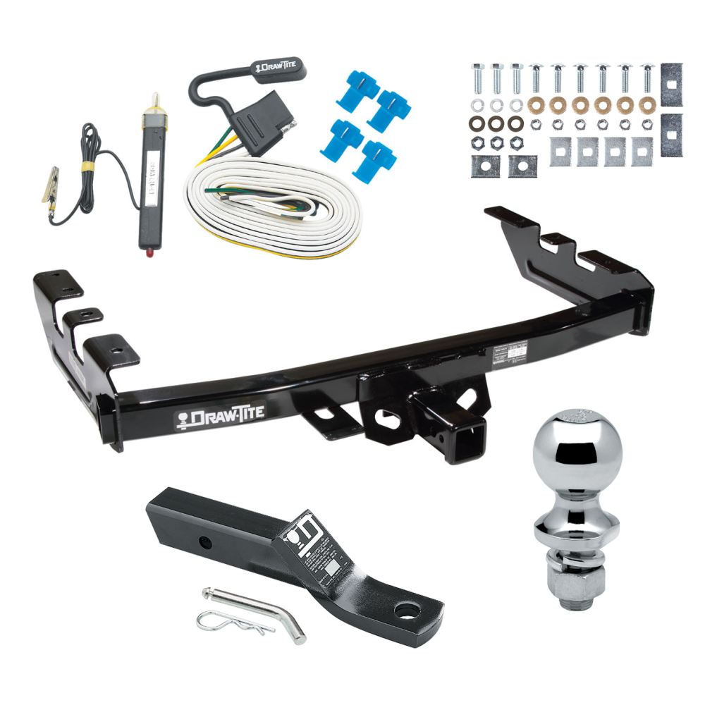 Front Mount Trailer Tow Hitch For 99-07 Chevy Silverado GMC Sierra 1500 NEW