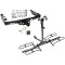 Trailer Tow Hitch For 99-07 Chevy Silverado GMC Sierra 1500 2500 Platform Style 2 Bike Rack Hitch Lock and Cover