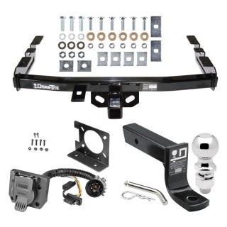 Custom Fit Trailer Hitch Wiring Harness (Plug & Play) 4" Drop Ball-Mount w/ Pin/Clip 2-5/16" Chrome Ball Installation Hardware Installation Instructions 41534 74682 53 63847 Draw-Tite Trailer Hitch Package Wiring 99-07 Chevy Silverado GMC Si Trailer Hitch Package w/ Wiring For 99-07 Chevy Silverado GMC Sierra 1500 99-04 2500 LD w/ 2-5/16" Ball 4" Drop Mount 7-Way Pin Blade RV Class 4
