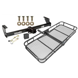 Trailer Tow Hitch For 99-06 Chevy Tracker Suzuki Vitara Grand Vitara XL-7 Basket Cargo Carrier Platform Hitch Lock and Cover