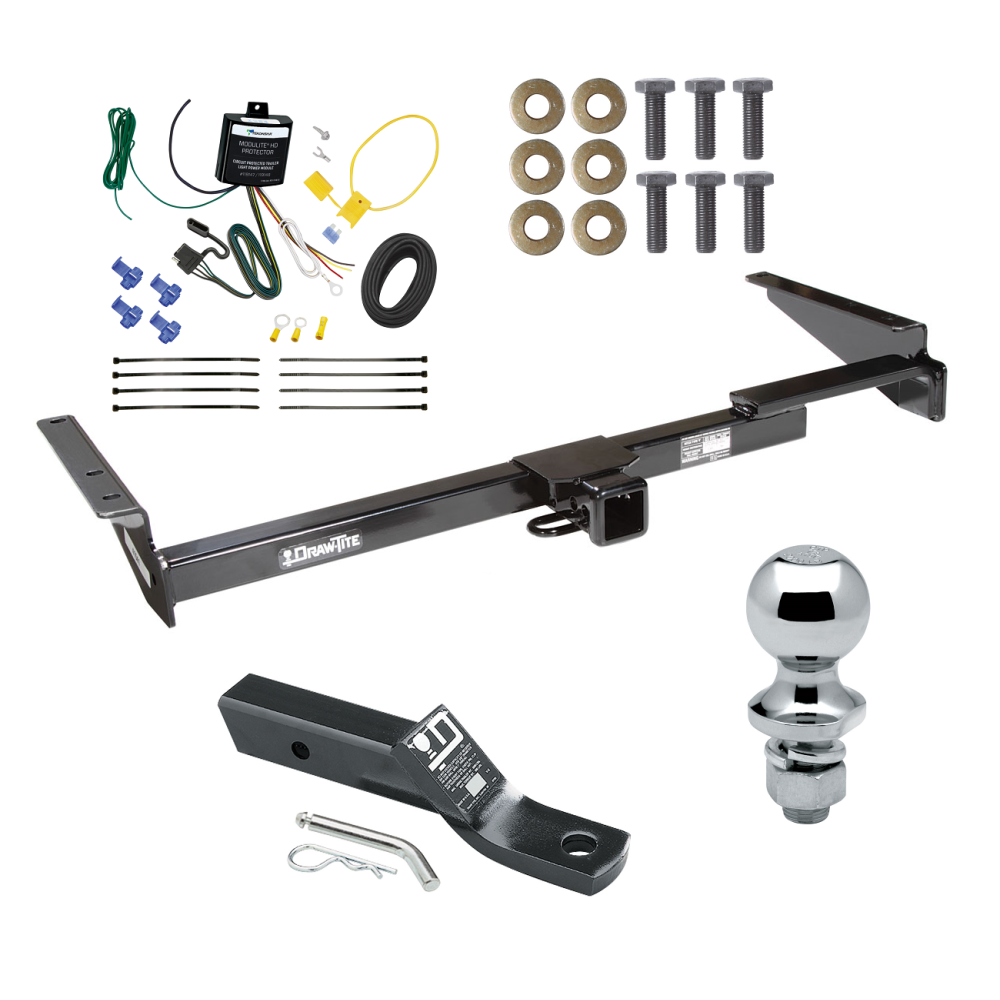 Trailer Tow Hitch For 9903 Lexus RX300 Complete Package w/ Wiring and