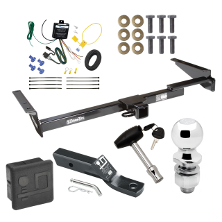 Custom Fit Trailer Hitch Wiring Harness (Requires Splicing) 2" Drop Ball-Mount w/ Pin/Clip 2" Chrome Ball Security Lock Pin Rubber Hitch Plug Cover Installation Hardware Installation Instructions 41541 119148 23 63845 580407 7010 Draw-Tite Trai Trailer Tow Hitch For 99-03 Lexus RX300 Deluxe Package Wiring 2" Ball and Lock