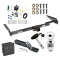 Custom Fit Trailer Hitch Wiring Harness (Requires Splicing) 2" Drop Ball-Mount w/ Pin/Clip 2" Chrome Ball Security Lock Pin Rubber Hitch Plug Cover Installation Hardware Installation Instructions 41541 119148 23 63845 580407 7010 Draw-Tite Trai Trailer Tow Hitch For 99-03 Lexus RX300 Deluxe Package Wiring 2" Ball and Lock