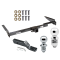 Custom Fit Trailer Hitch 2" Drop Ball-Mount w/ Pin/Clip 1-7/8" and 2" Chrome Ball Installation Hardware Installation Instructions 41541 23 63845 63816 Draw-Tite Trailer Tow Hitch 01-03 Toyota Highlander 99-03 Lexus RX300 Receiver 1-7/8&quo Trailer Tow Hitch For 01-03 Toyota Highlander 99-03 Lexus RX300 Receiver w/ 1-7/8" and 2" Ball