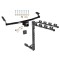 Custom Fit Trailer Hitch 4 Bike Carrier Security J-Pin Rubber Hitch Plug Cover Installation Hardware Installation Instructions 41543 1393100G 63201 7010 Draw-Tite Trailer Tow Hitch 4 Bike Rack 01-06 Hyundai Santa Fe tilt away adult or child arms fold dow Trailer Tow Hitch w/ 4 Bike Rack For 01-06 Hyundai Santa Fe tilt away adult or child arms fold down carrier w/ Lock and Cover