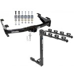 Custom Fit Trailer Hitch 4 Bike Carrier Installation Hardware Installation Instructions 41544 1393100G Draw-Tite Trailer Tow Hitch 4 Bike Rack 01-07 Chevy Silverado GMC Sierra 2500HD 3500 Classic tilt away adult or child arms fold down carrier 01 02 03 0 Trailer Tow Hitch w/ 4 Bike Rack For 01-07 Chevy Silverado GMC Sierra 2500HD 3500 Classic tilt away adult or child arms fold down carrier