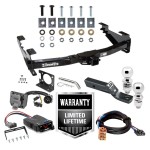 Trailer Hitch Brake Control Wiring For 01-02 Chevy Silverado GMC Sierra 2500 HD 3500 w/ Dual 2" and 2- 5/16" Ball 2" Drop Mount 7-Way Pin Blade RV Controller Class 4 Trailer Hitch Brake Control Wiring For 01-02 Chevy Silverado GMC Sierra 2500 HD 3500 w/ Dual 2" and 2- 5/16" Ball 2" Drop Mount 7-Way Pin Blade RV Controller Class 4