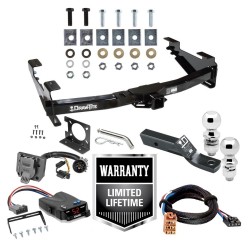 Trailer Hitch Brake Control Wiring For 01-02 Chevy Silverado GMC Sierra 2500 HD 3500 w/ Dual 2" and 2- 5/16" Ball 2" Drop Mount 7-Way Pin Blade RV Controller Class 4 Trailer Hitch Brake Control Wiring For 01-02 Chevy Silverado GMC Sierra 2500 HD 3500 w/ Dual 2" and 2- 5/16" Ball 2" Drop Mount 7-Way Pin Blade RV Controller Class 4