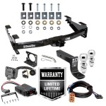 Trailer Hitch Brake Control For 03-07 Chevy Silverado GMC Sierra 2500 HD 3500 w/ Plug Play Wiring 2" and 2- 5/16" Ball 4" Drop Mount 7-Way Pin Blade RV Controller Class 4 Trailer Hitch Brake Control For 03-07 Chevy Silverado GMC Sierra 2500 HD 3500 w/ Plug Play Wiring 2" and 2- 5/16" Ball 4" Drop Mount 7-Way Pin Blade RV Controller Class 4