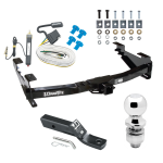 Custom Fit Trailer Hitch Wiring Harness (Requires Splicing) 2" Drop Ball-Mount w/ Pin/Clip 2" Chrome Ball Installation Hardware Installation Instructions 41544 20252 23 63845 Draw-Tite Trailer Tow Hitch 01-07 Chevy Silverado GMC Sierra 2500 HD Trailer Tow Hitch For 01-07 Chevy Silverado GMC Sierra 2500 HD 3500 Complete Package w/ Wiring and 2" Ball