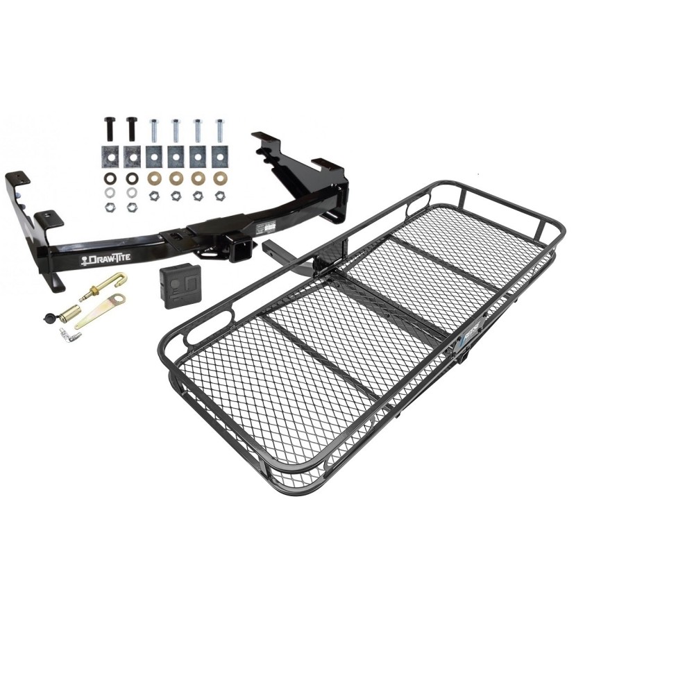 Custom Fit Trailer Hitch Cargo Hitch Basket Security J-Pin Rubber Hitch Plug Cover Installation Hardware Installation Instructions 41544 63153 63201 7010 Draw-Tite Trailer Tow Hitch 01-07 Chevy Silverado GMC Sierra 2500HD 3500 Classic Basket Cargo Carrier Trailer Tow Hitch For 01-07 Chevy Silverado GMC Sierra 2500HD 3500 Classic Basket Cargo Carrier Platform Hitch Lock and Cover