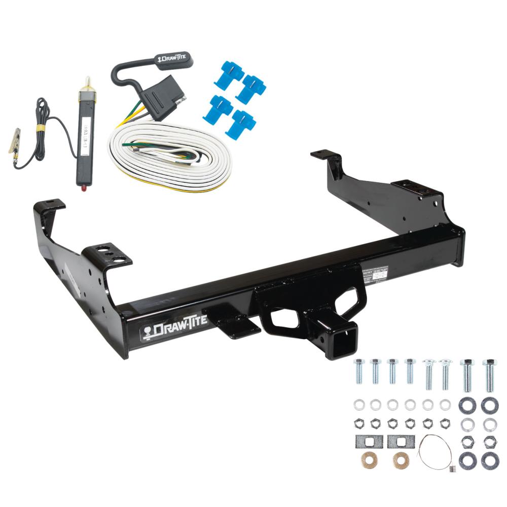Trailer Tow Hitch For 99-23 F-450 F-550 99-00 F-350 Super Duty Cab and Chassis w/ Wiring Harness Kit Trailer Tow Hitch For 99-23 F-450 F-550 99-00 F-350 Super Duty Cab and Chassis w/ Wiring Harness Kit