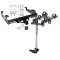 Trailer Tow Hitch For 99-23 F-450 F-550 99-00 F-350 4 Bike Rack w/ Hitch Lock and Cover Trailer Tow Hitch For 99-23 F-450 F-550 99-00 F-350 4 Bike Rack w/ Hitch Lock and Cover