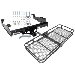 Trailer Tow Hitch For 99-24 F-450 F-550 99-00 F-350 Basket Cargo Carrier Platform w/ Hitch Pin