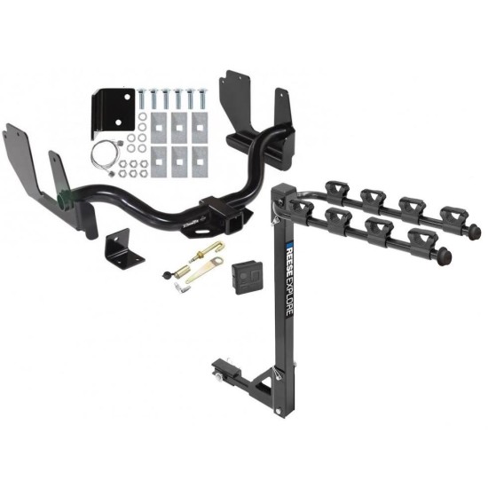 Custom Fit Trailer Hitch 4 Bike Carrier Security J-Pin Rubber Hitch Plug Cover Installation Hardware Installation Instructions 41549 1393100G 63201 7010 Draw-Tite Trailer Tow Hitch 4 Bike Rack 04-06 F-150 All Styles Lincoln Mark LT tilt away adult or chi Trailer Tow Hitch w/ 4 Bike Rack For 04-06 Ford F-150 All Styles Lincoln Mark LT tilt away adult or child arms fold down carrier w/ Lock and Cover