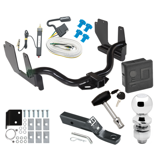 Custom Fit Trailer Hitch Wiring Harness (Requires Splicing) 2" Drop Ball-Mount w/ Pin/Clip 2" Chrome Ball Security Lock Pin Rubber Hitch Plug Cover Installation Hardware Installation Instructions 41549 20252 23 20252 23 63845 580407 7010 Draw-T Trailer Tow Hitch For 04-05 Ford F-150 06 Lincoln Mark LT Deluxe Package Wiring 2" Ball and Lock