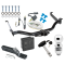 Custom Fit Trailer Hitch Wiring Harness (Requires Splicing) 2" Drop Ball-Mount w/ Pin/Clip 2" Chrome Ball Security Lock Pin Rubber Hitch Plug Cover Installation Hardware Installation Instructions 41551 20252 23 63845 580407 7010 Draw-Tite Trail Trailer Tow Hitch For 04-15 Nissan Titan Deluxe Package Wiring 2" Ball and Lock