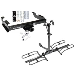 Trailer Tow Hitch For 88-00 Chevy GMC C/K 1500 2500 3500 8 ft. Bed Platform Style 2 Bike Rack w/ Anti Rattle Hitch Lock Trailer Tow Hitch For 88-00 Chevy GMC C/K 1500 2500 3500 8 ft. Bed Platform Style 2 Bike Rack w/ Anti Rattle Hitch Lock