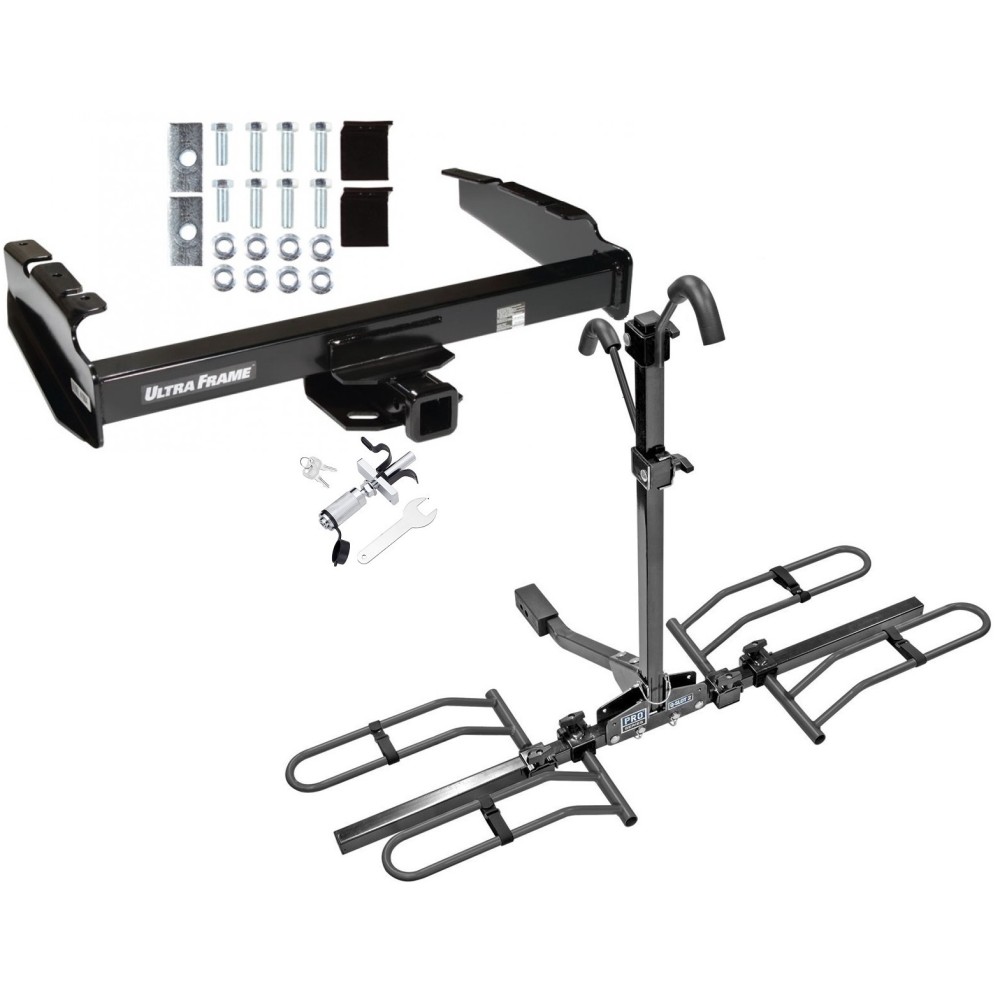 Custom Fit Trailer Hitch 2 Bike Carrier Rail Rack Anti Rattle Device w/ 2 Keys Installation Hardware Installation Instructions 41904 63134 63100 Draw-Tite Trailer Tow Hitch 80-97 F-150 F-250 F-350 F-100 Heavy Duty Platform Style 2 Bike Rack Anti Rattle H Trailer Tow Hitch For 80-97 Ford F-150 F-250 F-350 F-100 Heavy Duty Platform Style 2 Bike Rack w/ Anti Rattle Hitch Lock
