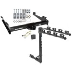 Custom Fit Trailer Hitch 4 Bike Carrier Security J-Pin Rubber Hitch Plug Cover Installation Hardware Installation Instructions 41930 1393100G 63201 7010 Draw-Tite Trailer Tow Hitch 4 Bike Rack 00-06 Chevy Suburban GMC Yukon XL 1500 2500 tilt away adult o Trailer Tow Hitch w/ 4 Bike Rack For 00-06 Chevy Suburban GMC Yukon XL 1500 2500 tilt away adult or child arms fold down carrier w/ Lock and Cover