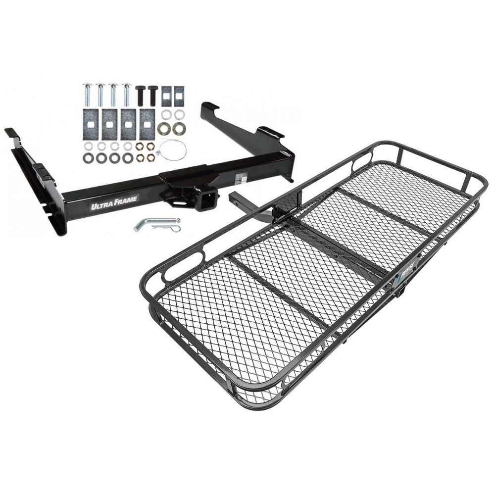 Custom Fit Trailer Hitch w/ Pin & Clip Cargo Hitch Basket Installation Hardware Installation Instructions 41930 63153 63240 Draw-Tite Trailer Tow Hitch 00-06 Chevy Suburban GMC Yukon XL 1500 2500 Basket Cargo Carrier Platform Hitch Pin 00 01 02 03 04 Trailer Tow Hitch For 00-06 Chevy Suburban GMC Yukon XL 1500 2500 Basket Cargo Carrier Platform w/ Hitch Pin