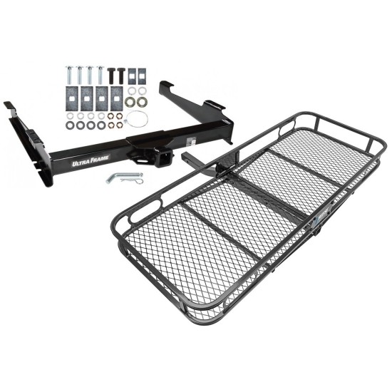 Custom Fit Trailer Hitch w/ Pin & Clip Cargo Hitch Basket Installation Hardware Installation Instructions 41930 63153 63240 Draw-Tite Trailer Tow Hitch 00-06 Chevy Suburban GMC Yukon XL 1500 2500 Basket Cargo Carrier Platform Hitch Pin 00 01 02 03 04 Trailer Tow Hitch For 00-06 Chevy Suburban GMC Yukon XL 1500 2500 Basket Cargo Carrier Platform w/ Hitch Pin