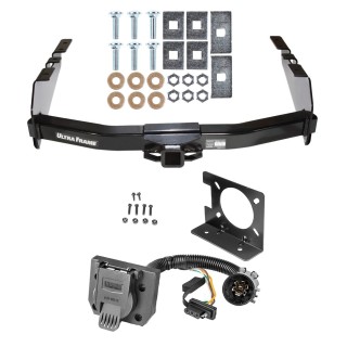 Custom Fit Trailer Hitch Wiring Harness (Plug & Play) Installation Hardware Installation Instructions 41932 74682 Draw-Tite Class 5 Trailer Hitch Wiring Kit 99-07 Chevy Silverado GMC Sierra 1500 1500 HD 99-04 2500 LD 7-Way Pin Blade RV 4-Flat Plug Ha Class 5 Trailer Hitch w/ Wiring Kit For 99-07 Chevy Silverado GMC Sierra 1500 1500 HD 99-04 2500 LD 7-Way Pin Blade RV 4-Flat Plug Harness Light w/ Bracket