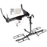 Custom Fit Trailer Hitch 2 Bike Carrier Rail Rack Anti Rattle Device w/ 2 Keys Installation Hardware Installation Instructions 41933 63134 63100 Draw-Tite Trailer Tow Hitch 06-08 F-150 Lincoln Mark LT Platform Style 2 Bike Rack Anti Rattle Hitch Lock 06 Trailer Tow Hitch For 06-08 Ford F-150 Lincoln Mark LT Platform Style 2 Bike Rack w/ Anti Rattle Hitch Lock