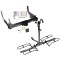 Trailer Tow Hitch For 06-08 Ford F-150 Lincoln Mark LT Platform Style 2 Bike Rack Hitch Lock and Cover