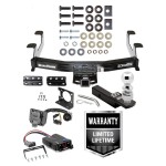 Trailer Hitch w/ Brake Control For 11-14 Chevy Silverado GMC Sierra 2500 3500 HD w/ 2-5/16" Ball 2" Drop Mount 7-Way Pin Blade RV Trailer Hitch w/ Brake Control For 11-14 Chevy Silverado GMC Sierra 2500 3500 HD w/ 2-5/16" Ball 2" Drop Mount 7-Way Pin Blade RV