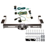 Trailer Hitch Tow Receiver w/ Wiring Kit Harness For 03-22 Chevy Express GMC Savana 1500 2500 3500 Class 5