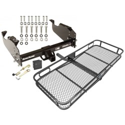 Trailer Hitch For 63-24 Ford GMC Chevrolet Dodge Ram Basket Cargo Carrier Platform Hitch Lock and Cover