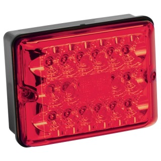 4761 Bargman LED Single Stop-Tail-Turn Trailer Taillight 86 Series w/ Black Base RV Bargman LED Single Stop-Tail-Turn Trailer Taillight 86 Series w/ Black Base RV
