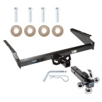 Custom Fit Trailer Hitch Tri-Ball Trailer Hitch Ball Mount w/ Pin/Clip 44010 7031400 63240 Reese Trailer Tow Hitch Receiver 90-05 Chevy Astro GMC Safari w/Tri-Ball Triple Ball 1-7/8" 2" 2-5/16" 90 91 92 93 94 95 96 97 98 99 00 01 02 03 04 0 Reese Trailer Tow Hitch Receiver For 90-05 Chevy Astro GMC Safari w/Tri-Ball Triple Ball 1-7/8" 2" 2-5/16"