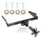 Reese Trailer Tow Hitch Receiver For 90-05 Chevy Astro GMC Safari w/Tri-Ball Triple Ball 1-7/8" 2" 2-5/16"
