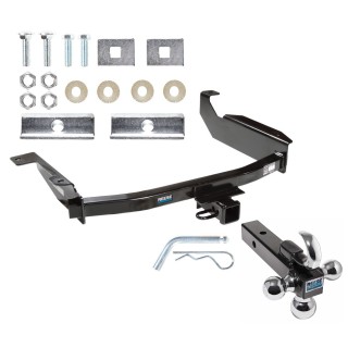 Custom Fit Trailer Hitch Tri-Ball Trailer Hitch Ball Mount w/ Pin/Clip 44064 7031400 63240 Reese Trailer Tow Hitch Receiver 98-03 Dodge Durango w/Tri-Ball Triple Ball 1-7/8" 2" 2-5/16" 98 99 00 01 02 03 1998 1999 2000 2001 2002 2003 Reese Trailer Tow Hitch Receiver For 98-03 Dodge Durango w/Tri-Ball Triple Ball 1-7/8" 2" 2-5/16"