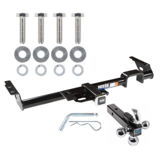 Custom Fit Trailer Hitch Tri-Ball Trailer Hitch Ball Mount w/ Pin/Clip 44076 7031400 63240 Reese Trailer Tow Hitch Receiver 99-03 Lexus RX300 01-03 Toyota Highlander w/Tri-Ball Triple Ball 1-7/8" 2" 2-5/16" 99 00 01 02 03 1999 200 2001 2002 Reese Trailer Tow Hitch Receiver For 99-03 Lexus RX300 01-03 Toyota Highlander w/Tri-Ball Triple Ball 1-7/8" 2" 2-5/16"
