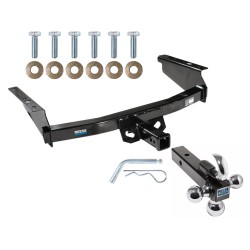 Reese Trailer Tow Hitch Receiver For 02-07 Jeep Liberty w/Tri-Ball Triple Ball 1-7/8" 2" 2-5/16" Reese Trailer Tow Hitch Receiver For 02-07 Jeep Liberty w/Tri-Ball Triple Ball 1-7/8" 2" 2-5/16"