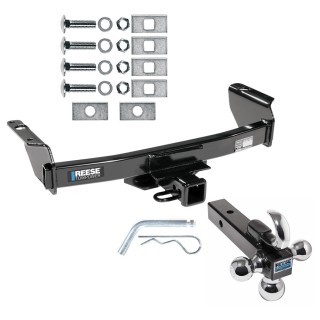Custom Fit Trailer Hitch Tri-Ball Trailer Hitch Ball Mount w/ Pin/Clip 44101 7031400 63240 Reese Trailer Tow Hitch Receiver 83-12 Ranger 94-10 Mazda B Series w/Tri-Ball Triple Ball 1-7/8" 2" 2-5/16" 83 84 85 86 87 88 89 90 91 92 93 94 95 96 Reese Trailer Tow Hitch Receiver For 83-12 Ford Ranger 94-10 Mazda B Series w/Tri-Ball Triple Ball 1-7/8" 2" 2-5/16"