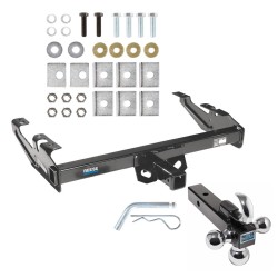 Reese Trailer Tow Hitch Receiver For 88-00 Chevy GMC C/K Series w/Tri-Ball Triple Ball 1-7/8" 2" 2-5/16" Reese Trailer Tow Hitch Receiver For 88-00 Chevy GMC C/K Series w/Tri-Ball Triple Ball 1-7/8" 2" 2-5/16"