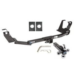 Reese Trailer Tow Hitch Receiver For 05-07 Dodge Grand Caravan Chrysler Town Country w/Tri-Ball Triple Ball 1-7/8" 2" 2-5/16" Reese Trailer Tow Hitch Receiver For 05-07 Dodge Grand Caravan Chrysler Town Country w/Tri-Ball Triple Ball 1-7/8" 2" 2-5/16"