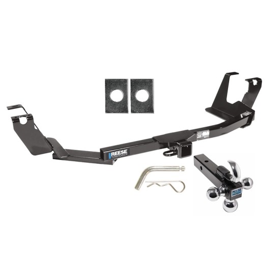 Custom Fit Trailer Hitch Tri-Ball Trailer Hitch Ball Mount w/ Pin/Clip 44176 7031400 63240 Reese Trailer Tow Hitch Receiver 05-07 Dodge Grand Caravan Chrysler Town Country w/Tri-Ball Triple Ball 1-7/8" 2" 2-5/16" 05 06 07 2005 2006 2007 Reese Trailer Tow Hitch Receiver For 05-07 Dodge Grand Caravan Chrysler Town Country w/Tri-Ball Triple Ball 1-7/8" 2" 2-5/16"
