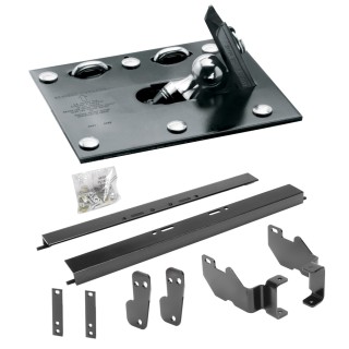 4446 8339 Draw-Tite Draw-Tite Gooseneck Trailer Hitch 09-19 Dodge Ram 1500 Turnover Brackets Rails Under Bed 2-5/16" Ball Excluding Air Suspension 09 10 11 12 13 14 15 16 17 18 19 2009 2010 2011 2012 2013 2014 2015 2016 2017 2018 2019 Draw-Tite Gooseneck Trailer Hitch for 09-19 Dodge Ram 1500 Turnover w/ Brackets Rails Under Bed 2-5/16" Ball Excluding Air Suspension