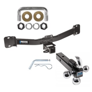 Reese Trailer Tow Hitch Receiver For 04-10 BMW X3 w/Tri-Ball Triple Ball 1-7/8" 2" 2-5/16"