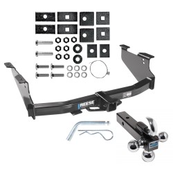 Reese Trailer Tow Hitch Receiver For 03-09 Dodge Ram 1500 2500 3500 w/Tri-Ball Triple Ball 1-7/8" 2" 2-5/16" Reese Trailer Tow Hitch Receiver For 03-09 Dodge Ram 1500 2500 3500 w/Tri-Ball Triple Ball 1-7/8" 2" 2-5/16"