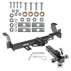 Reese Trailer Tow Hitch Receiver For 01-05 Pontiac Aztek 02-07 Buick Rendezvous w/Tri-Ball Triple Ball 1-7/8" 2" 2-5/16" Reese Trailer Tow Hitch Receiver For 01-05 Pontiac Aztek 02-07 Buick Rendezvous w/Tri-Ball Triple Ball 1-7/8" 2" 2-5/16"