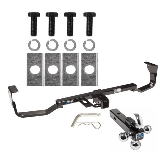 Custom Fit Trailer Hitch Tri-Ball Trailer Hitch Ball Mount w/ Pin/Clip 44549 7031400 63240 Reese Trailer Tow Hitch Receiver 07-09 Hyundai Santa Fe w/Tri-Ball Triple Ball 1-7/8" 2" 2-5/16" 07 08 09 2007 2008 2009 Reese Trailer Tow Hitch Receiver For 07-09 Hyundai Santa Fe w/Tri-Ball Triple Ball 1-7/8" 2" 2-5/16"