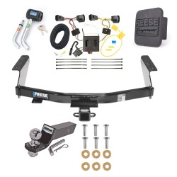 Reese Trailer Tow Hitch For 07-11 Dodge Nitro Deluxe Package Wiring 2" Ball and Lock Reese Trailer Tow Hitch For 07-11 Dodge Nitro Deluxe Package Wiring 2" Ball and Lock